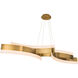 Arcs 1 Light 8.00 inch Chandelier