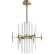 Miro LED 26 inch Aged Brass Pendant Ceiling Light