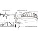 Outdoor Security LED 3.5 inch Gray Outdoor Security