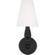 TOB by Thomas O'Brien Ziba 1 Light 5.5 inch Aged Iron Bath Vanity Wall Sconce Wall Light