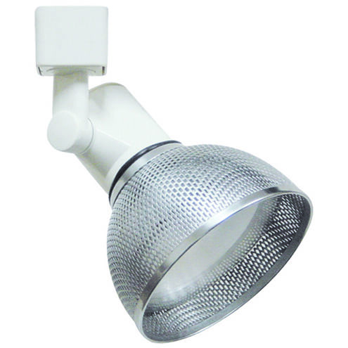 Signature 1 Light White Track Fixture Body Ceiling Light, Adjustable