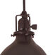 Union Square 1 Light 7 inch Oil Rubbed Bronze Pendant Ceiling Light