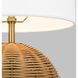 kate spade new york Mari 18.25 inch 9.00 watt Burnished Brass Table Lamp Portable Light