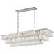 Canada 17 Light 16 inch Chrome Chandelier Ceiling Light