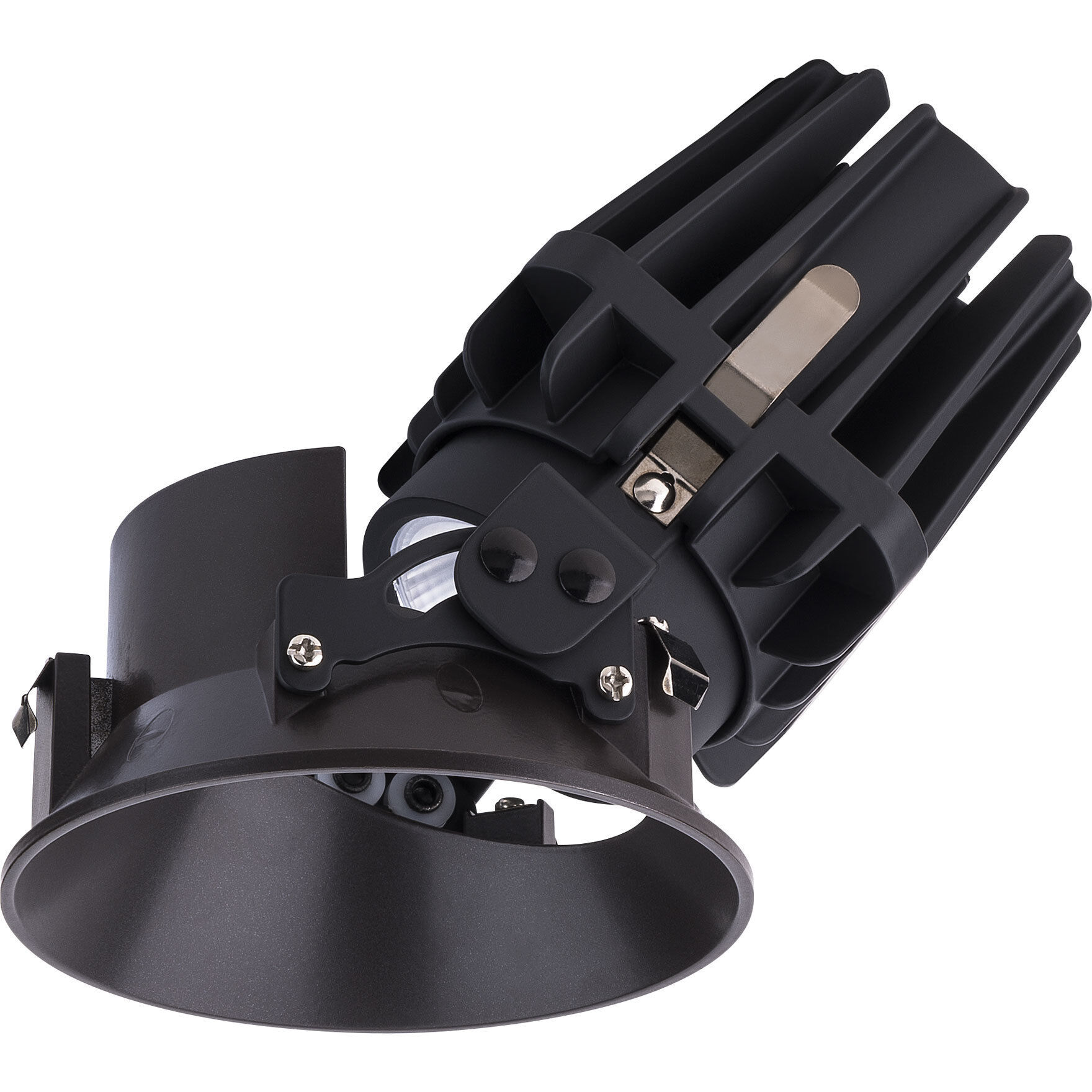 FQ Integrated LED Dark Bronze Recessed Trim in 3000K, 4" LED