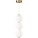 Dango LED 6 inch Oxidized Gold Pendant Ceiling Light