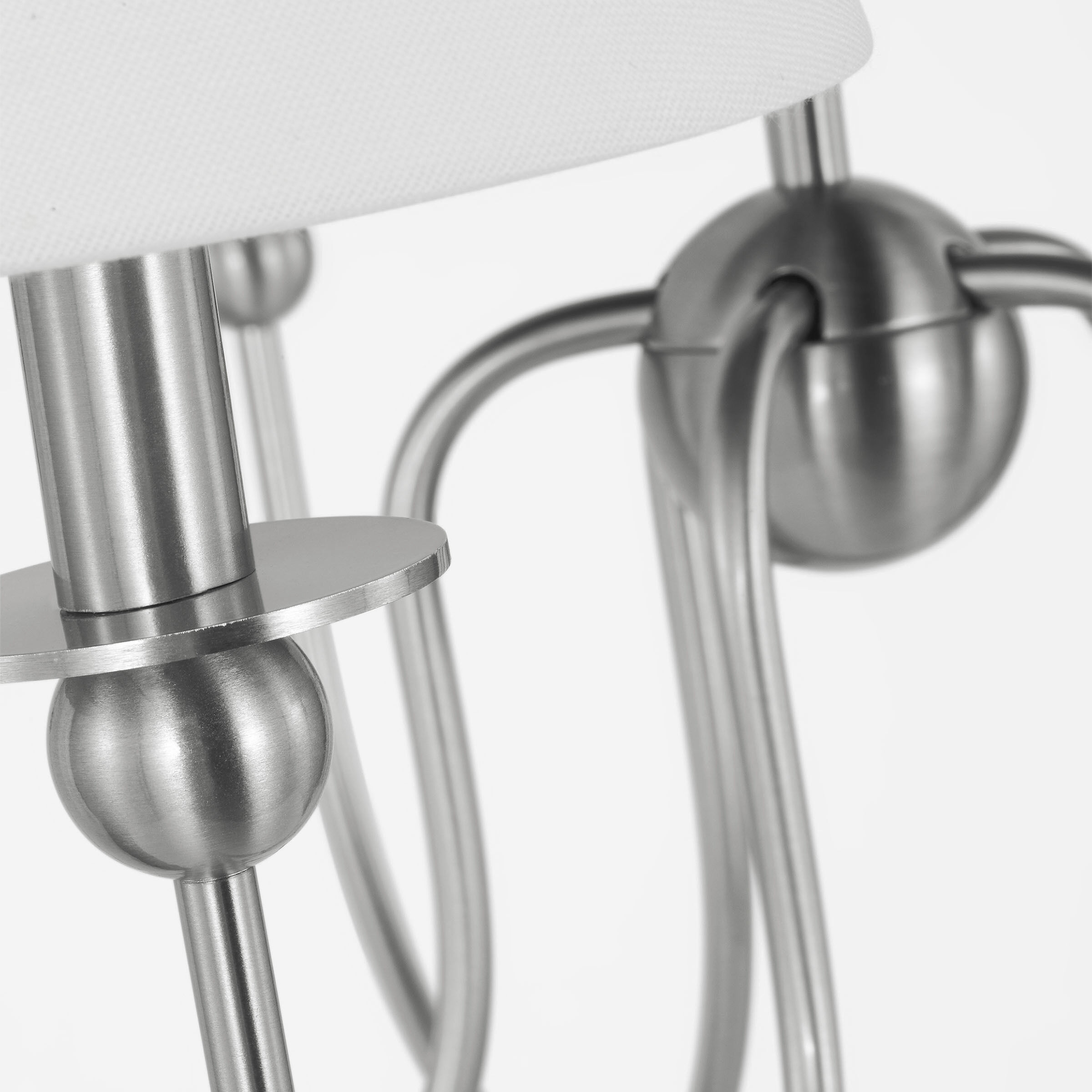 Drew & Jonathan Elsay 5 Light 29.75 inch Brushed Nickel Chandelier Ceiling Light, Medium