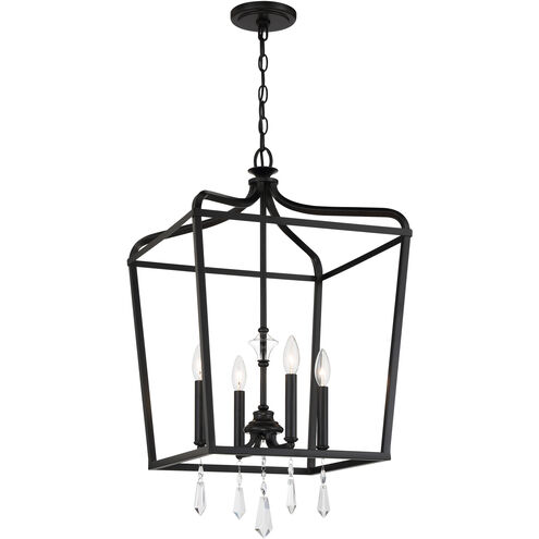 Laurel Estate 4 Light 17 inch Coal Foyer Light Ceiling Light