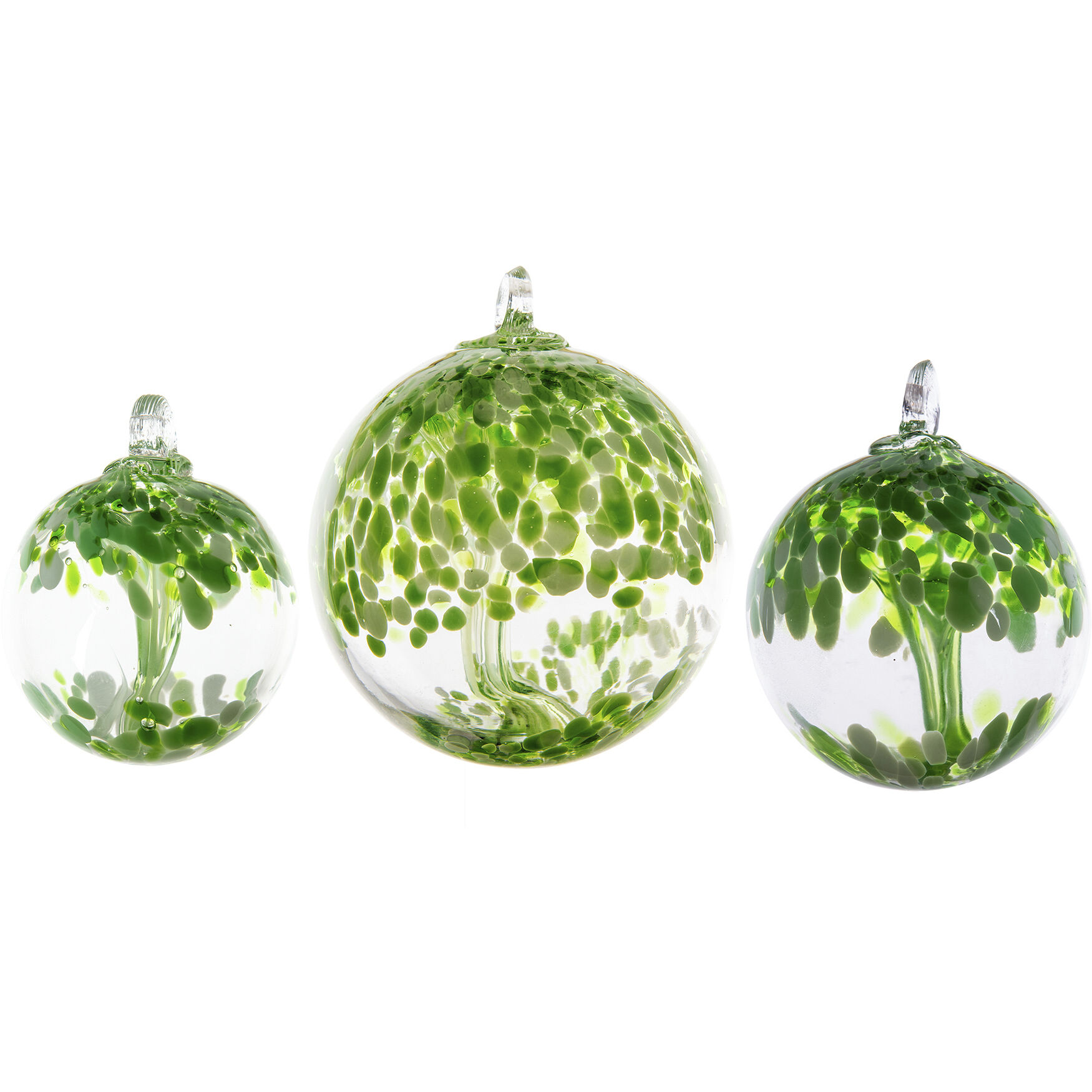 Celtic Green Art Glass Ornament