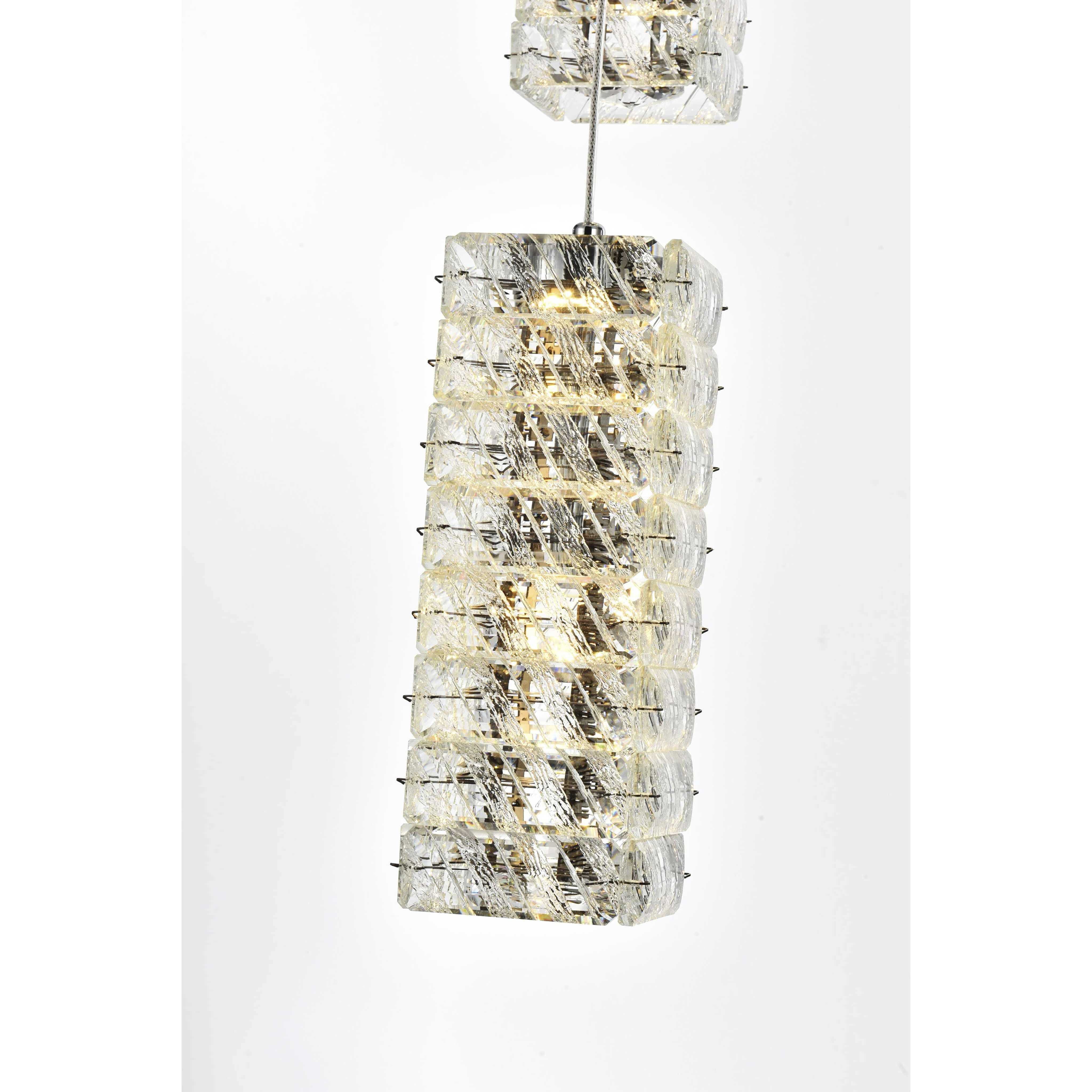 Aston 9 Light 24 inch Chrome Pendant Ceiling Light