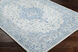 Hera 84 X 63 inch Light Grey Rug, Rectangle