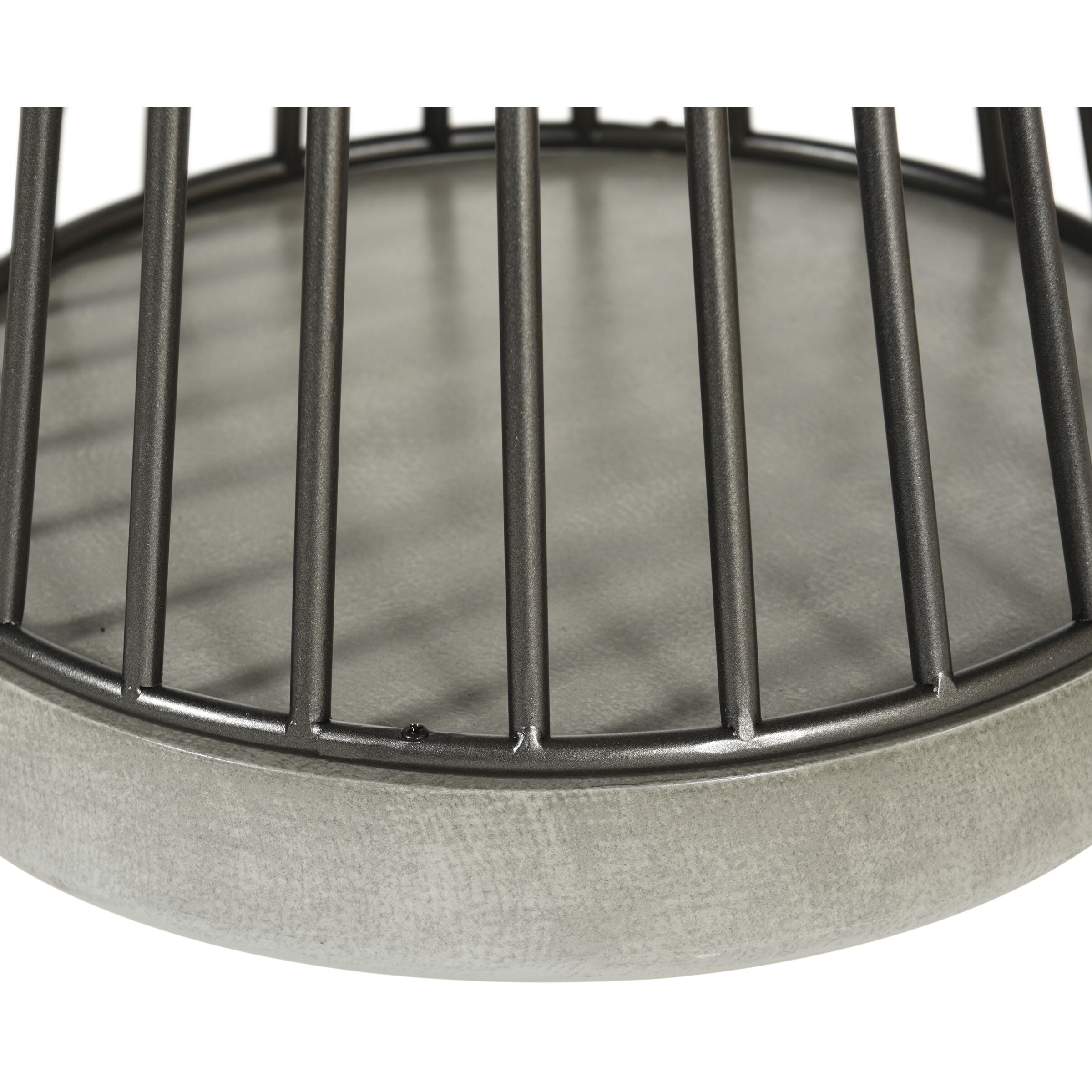 Conner 27 X 14 inch Cement Gray Side Table