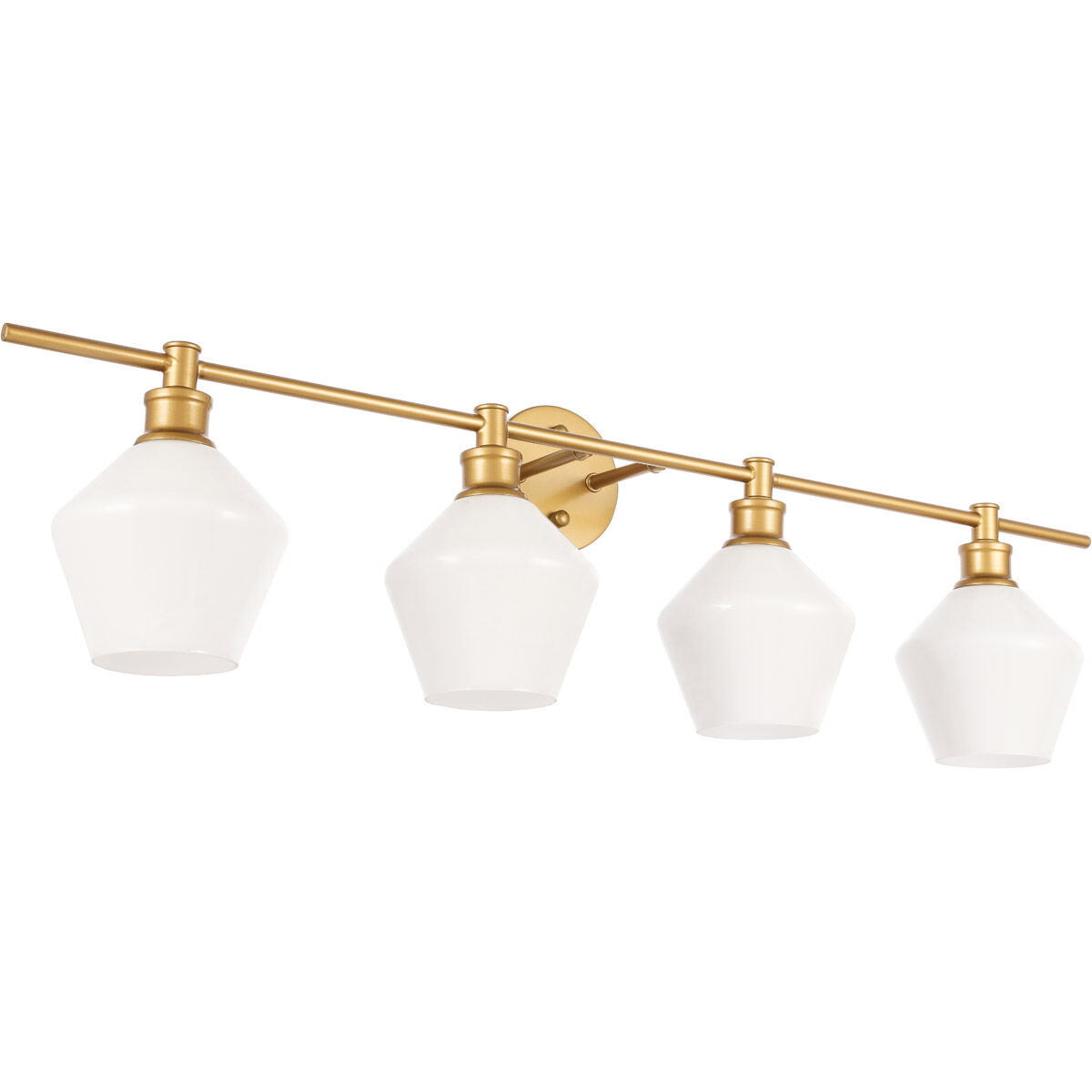Gene 4 Light 38 inch Brass Wall sconce Wall Light