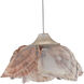 Catrice 1 Light 8 inch Silver/Contemporary Silver Leaf/Natural Shell Multi-Drop Pendant Ceiling Light