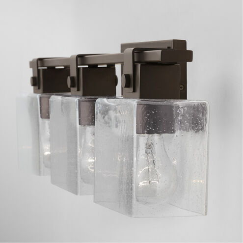 Graham 3 Light 24 inch Oil Rubbed Bronze Vanity Light Wall Light