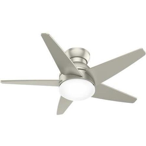 Isotope 44 inch Matte Nickel Ceiling Fan