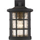 Stonington 1 Light 17 inch Mystic Black Outdoor Wall Lantern
