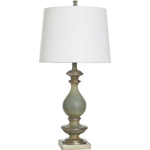 Rivers 30.5 inch 150 watt Sage Green Table Lamp Portable Light