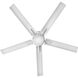 Vail Flush 52 inch Matte White Fan