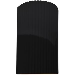 Ambiance 1 Light 5.75 inch Gloss Black Wall Sconce Wall Light