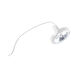 Series 153 50 watt 2.75 inch White Arclight Wall Light, Fixed Mount