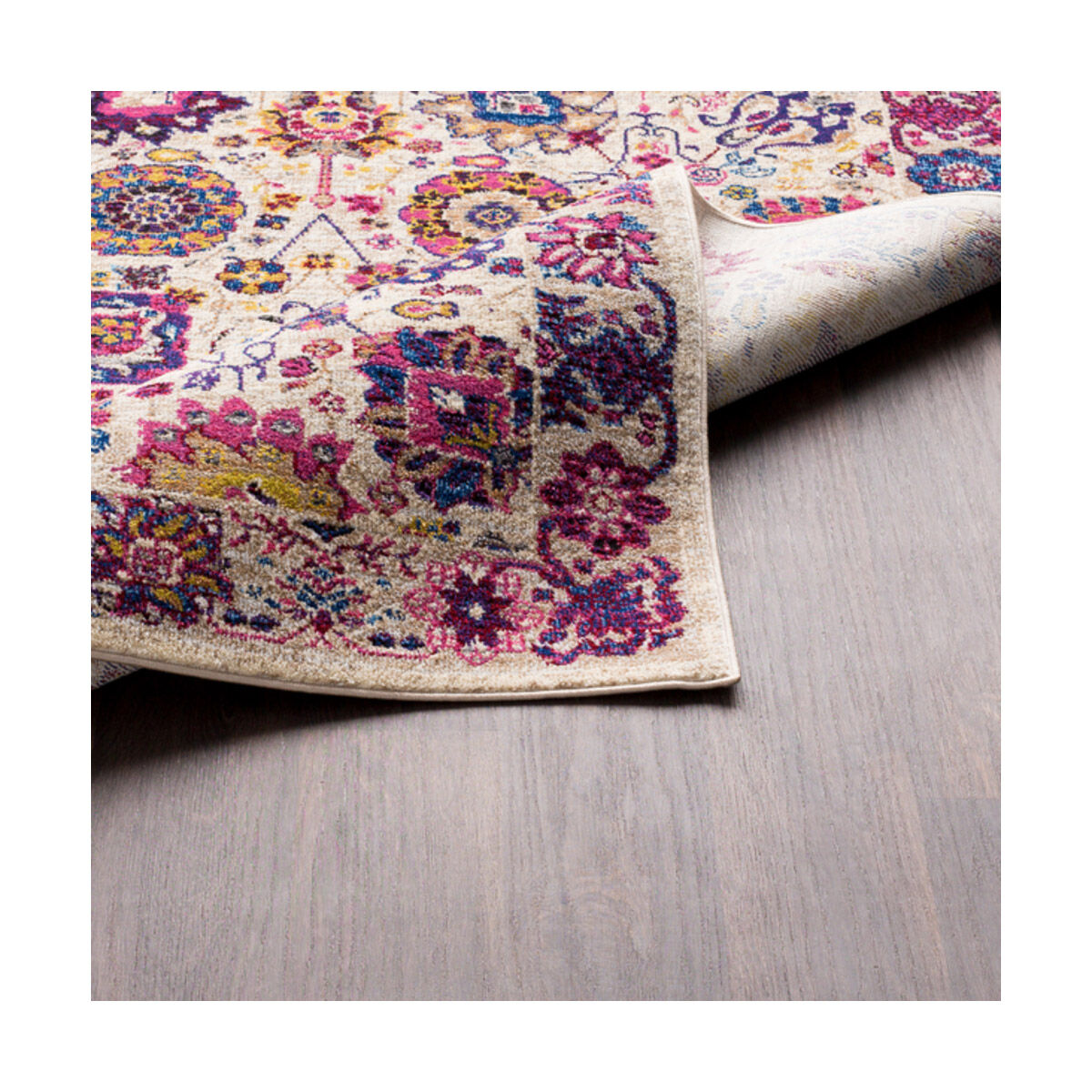 Alchemy 87 X 60 inch Bright Pink Indoor Area Rug, Rectangle