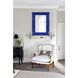 Barcelona 46 X 32 inch Glossy Royal Blue Wall Mirror