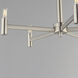 Emana 5 Light 24 inch Satin Nickel Chandelier Ceiling Light
