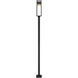 Barwick LED 120 inch Black Outdoor Post Mounted Fixture