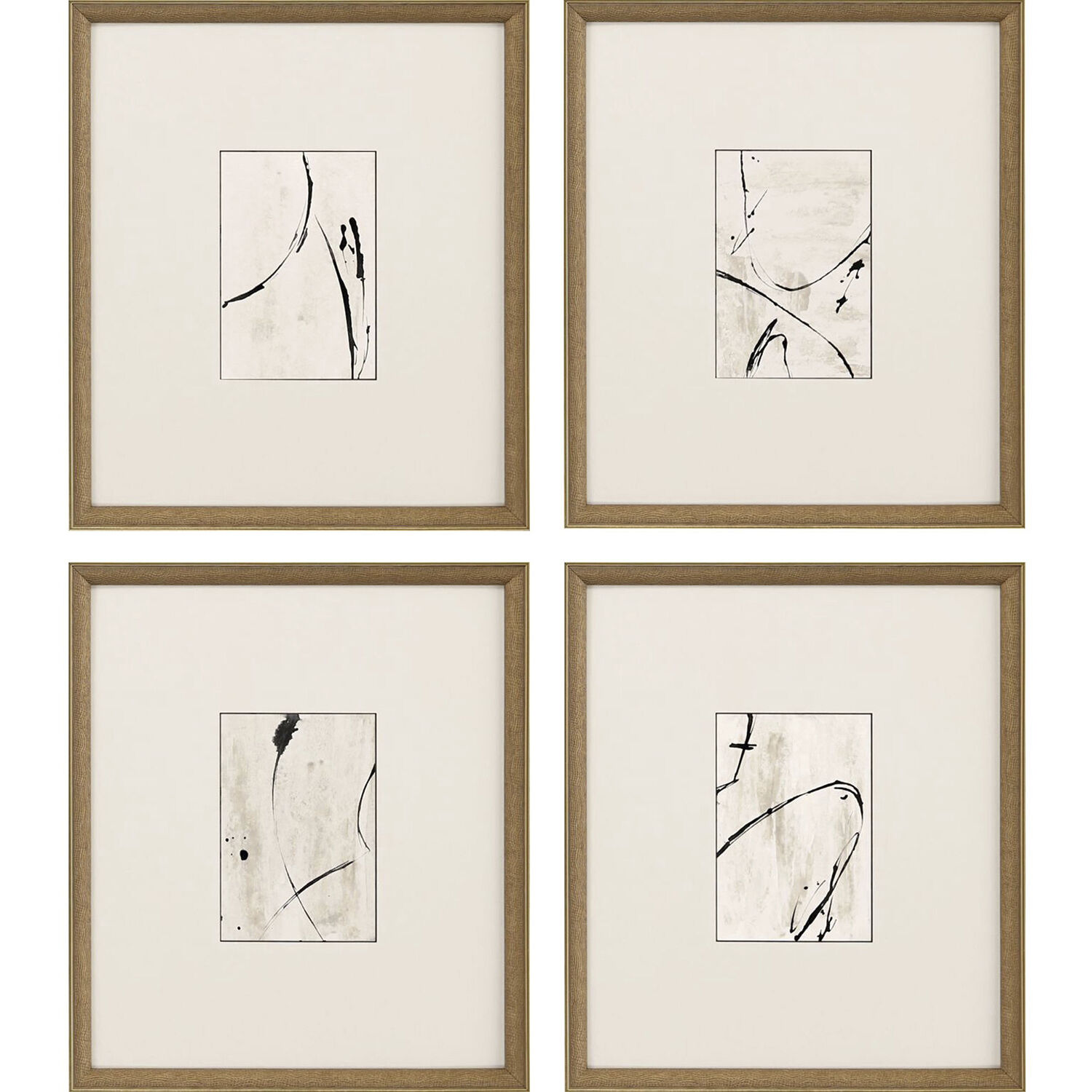 Jete Black and Neutral Framed Art, The Studio