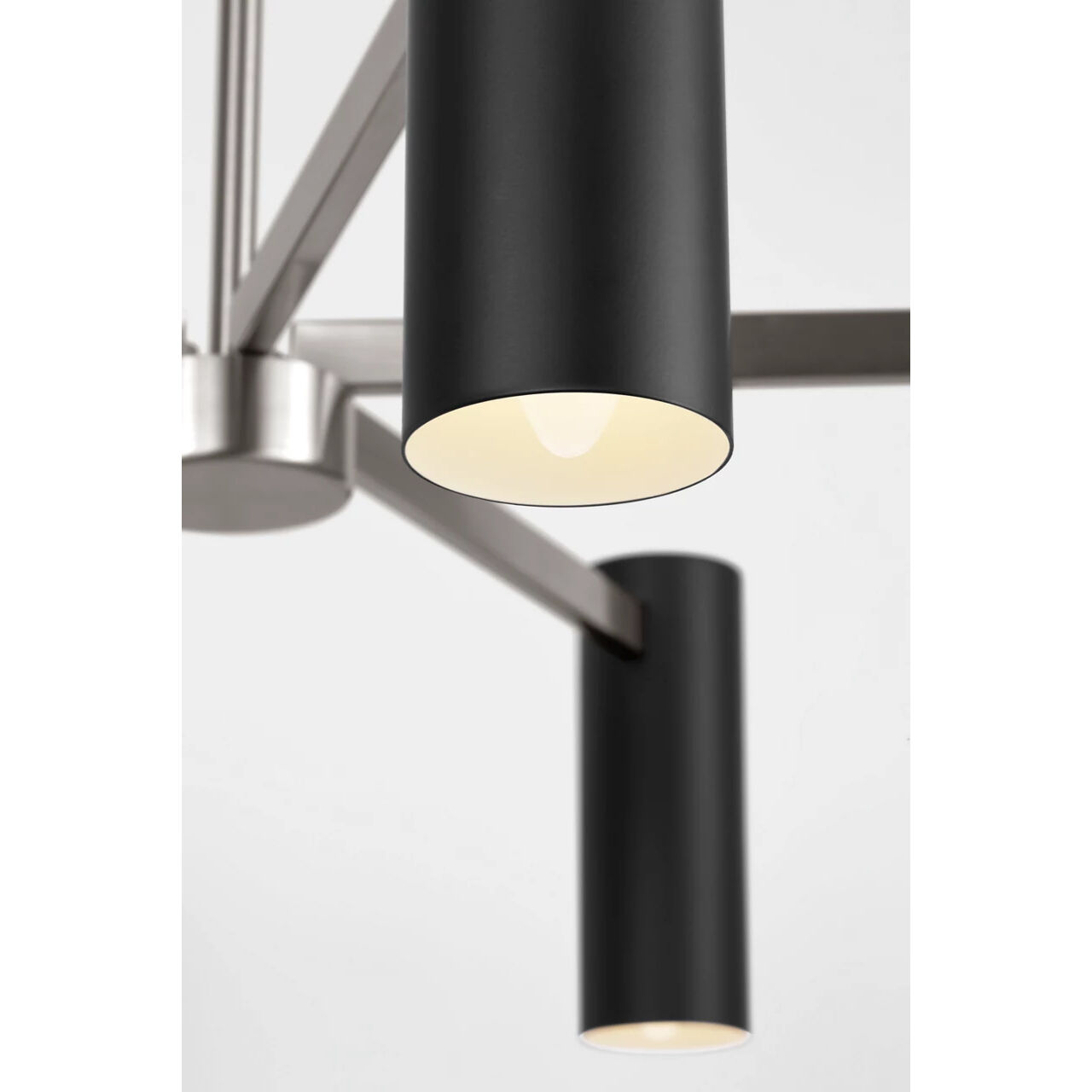 Zentro 5 Light 29 inch Brushed Nickel Chandelier Ceiling Light in Incandescent