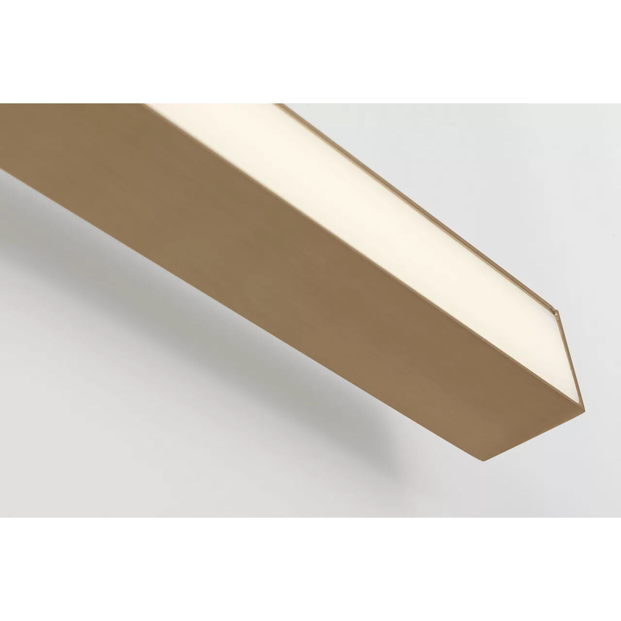 Marque LED 36 inch Satin Brass Vanity Light Wall Light