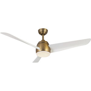 Thalia 54 inch Brushed Gold Ceiling Fan