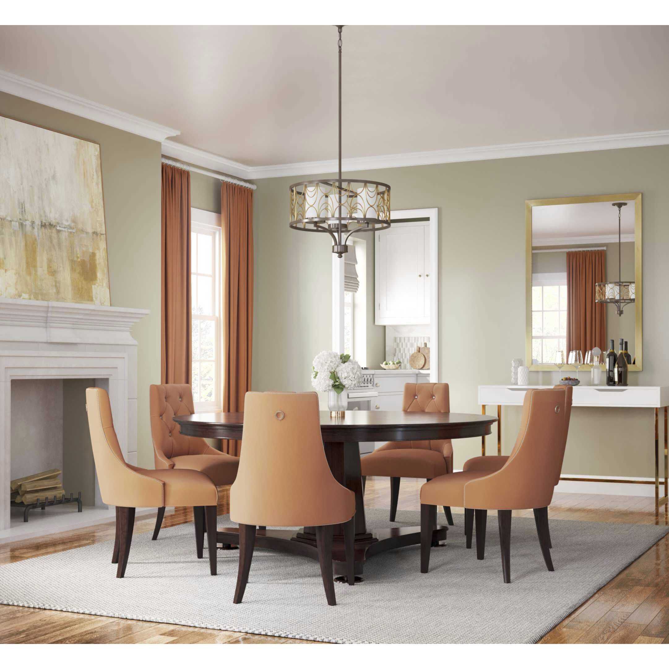 Cirrine 3 Light 18 inch Antique Bronze Chandelier Ceiling Light