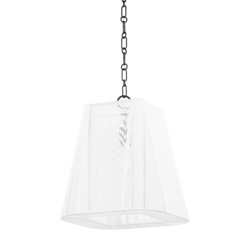 Verona Beach 1 Light 13.75 inch Old Bronze Pendant Ceiling Light, Square/Rectangle