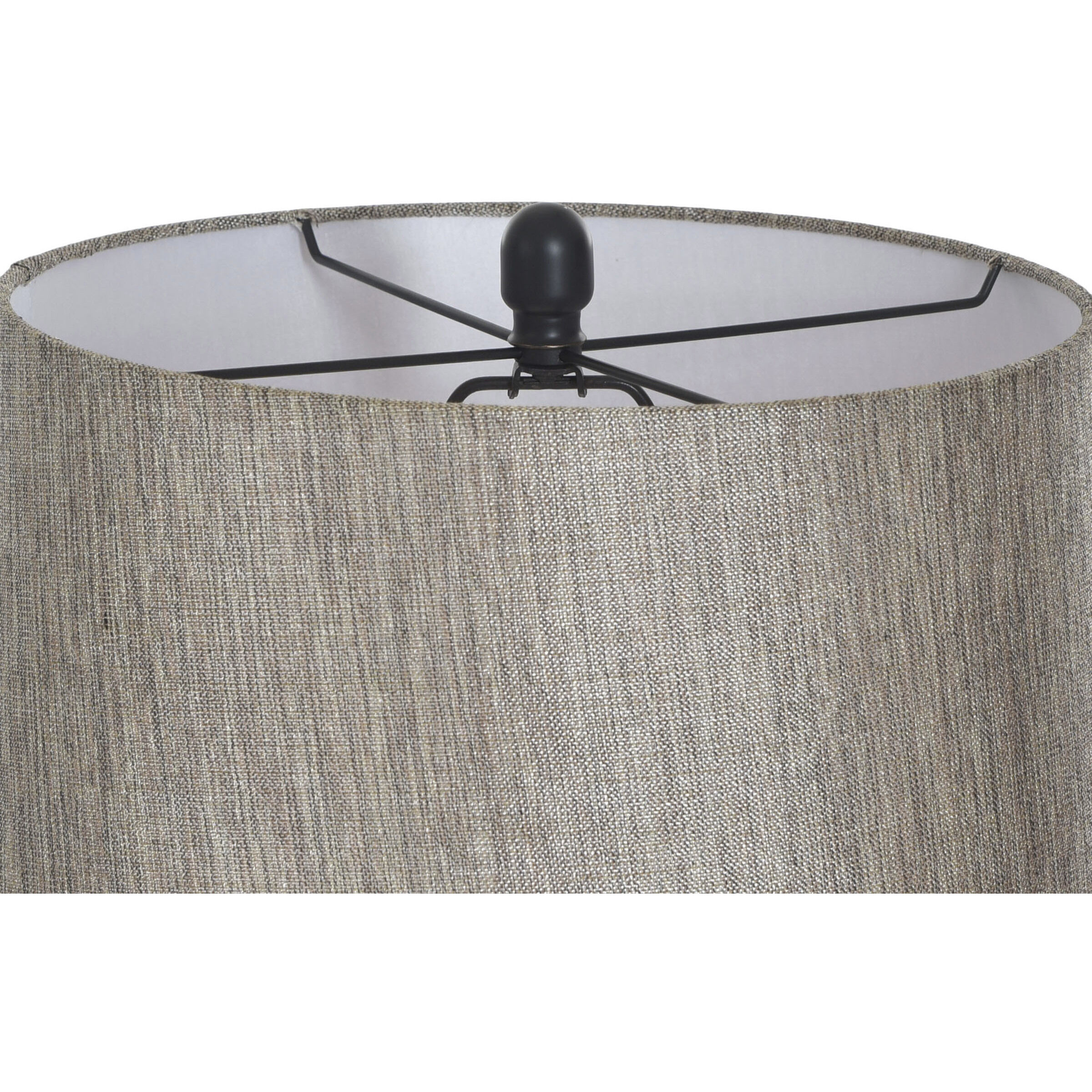 Callahan 62.5 inch 100 watt Madison Bronze and Grey Floor Lamp Portable Light