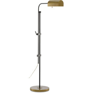 Hearst 60 inch 25 watt Oil Rubbed Bronze/Antique Brass Floor Lamp Portable Light