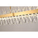 Canada LED 6 inch Gold LED Chandelier Ceiling Light