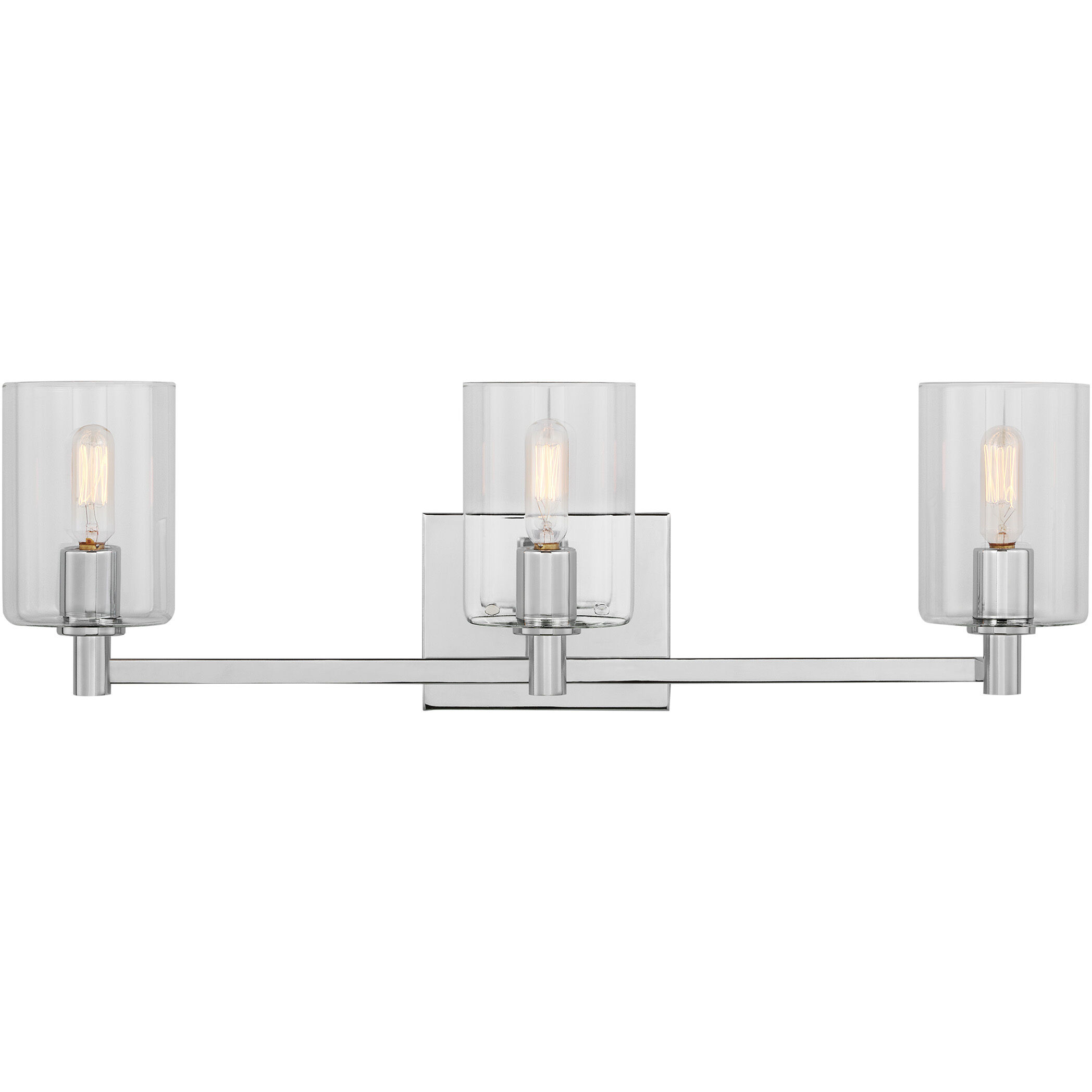 Fullton 3 Light 24.63 inch Chrome Bath Vanity Wall Light