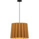 Renata 1 Light 22 inch Black/Petribi Pendant Ceiling Light in Petribi/Ash, 22 in / Medium