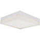 IceCube LED 9 inch Chrome Flush Mount Ceiling Light