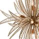 Naples 11 Light 34 inch Matte Gold Chandelier Ceiling Light