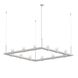 Intervals LED 56 inch Satin White Pendant Ceiling Light