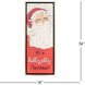 Holly Jolly Christmas Red and Gray and Multi and White Canvas, Propac