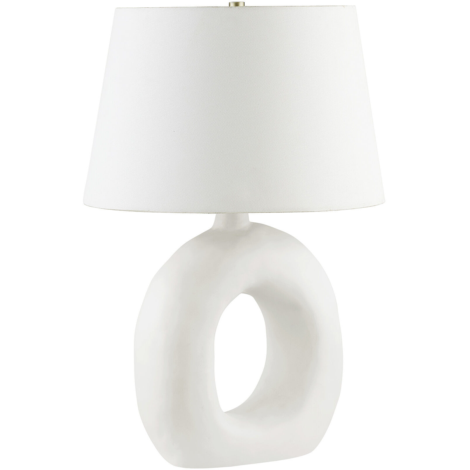 Kalahari 23 inch 100 watt Matte Off-White Table Lamp Portable Light