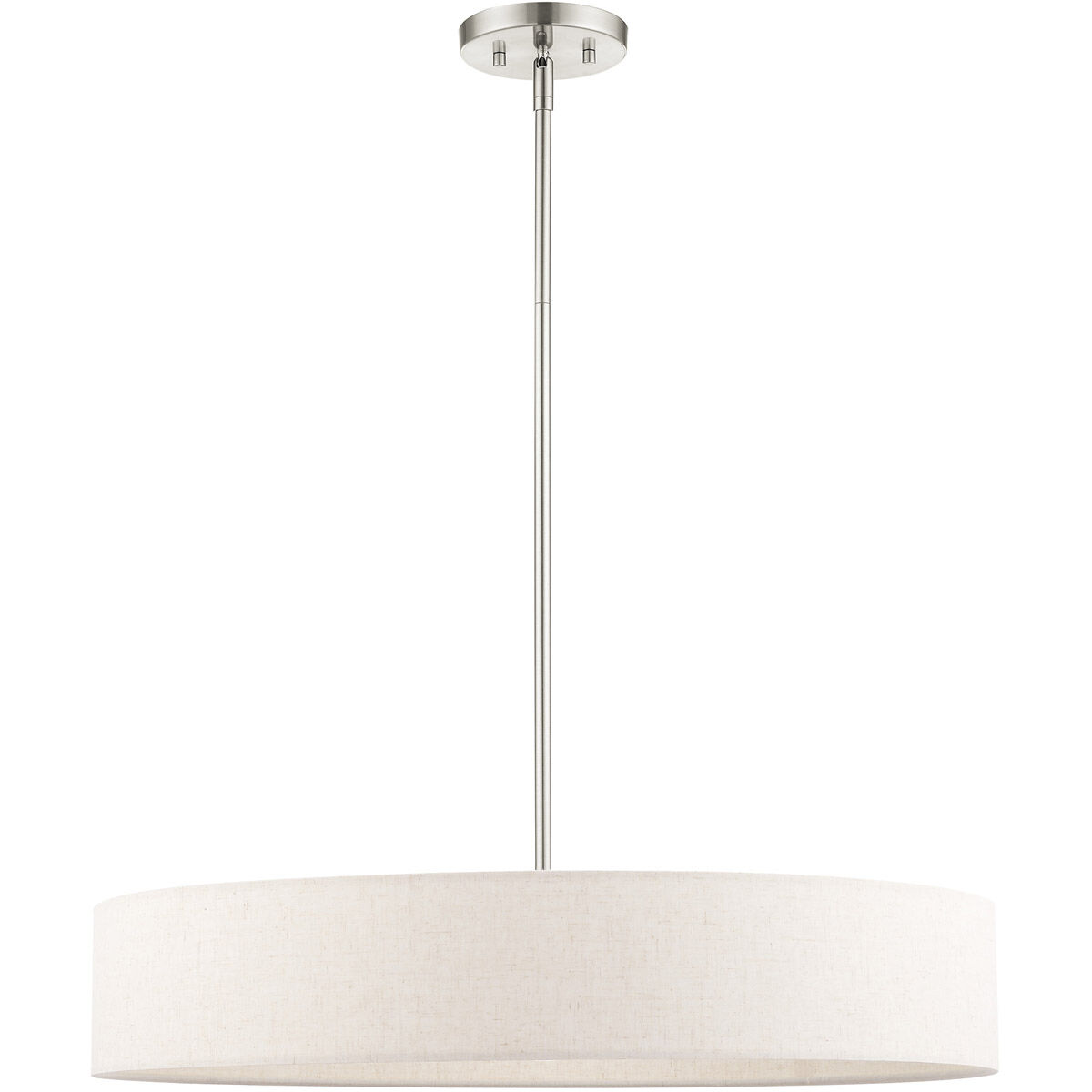 Venlo 5 Light 26 inch Brushed Nickel Pendant Ceiling Light