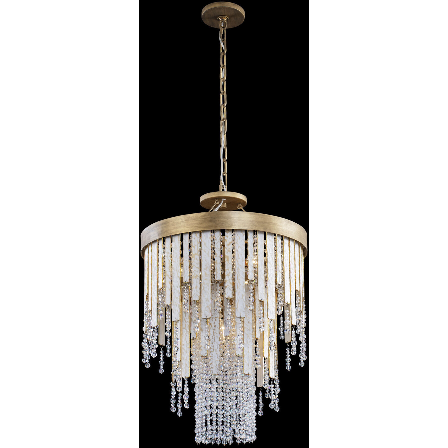 Lafayette 4 Light 18 inch Havana Gold Chandelier Ceiling Light