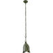 Banana Leaf 1 Light 9 inch Banana Leaf Mini Pendant Ceiling Light