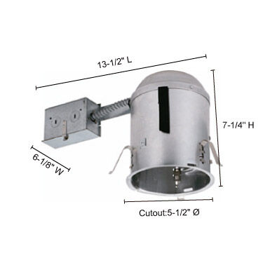 Signature A19 Recessed Lighting Housing