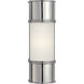 Chapman & Myers Oxford 1 Light 3.75 inch Chrome Bath Sconce Wall Light